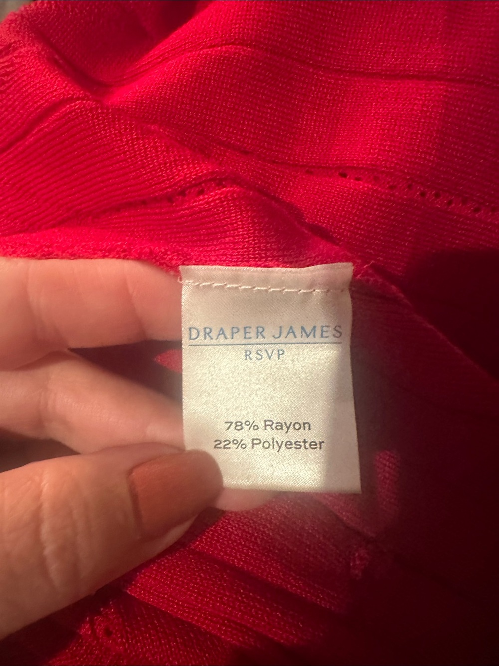DRAPER JAMES RSVP Long Sleeve Sweater Dress - Picture 12 of 13